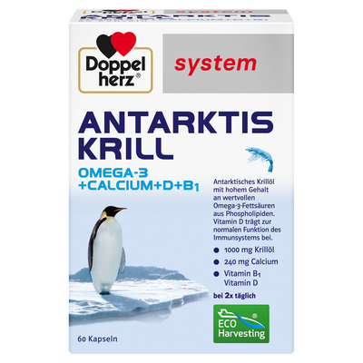 Queisser Pharma GmbH & Co. KG DOPPELHERZ Antarktis Krill system Kapseln 81 g 01445922
