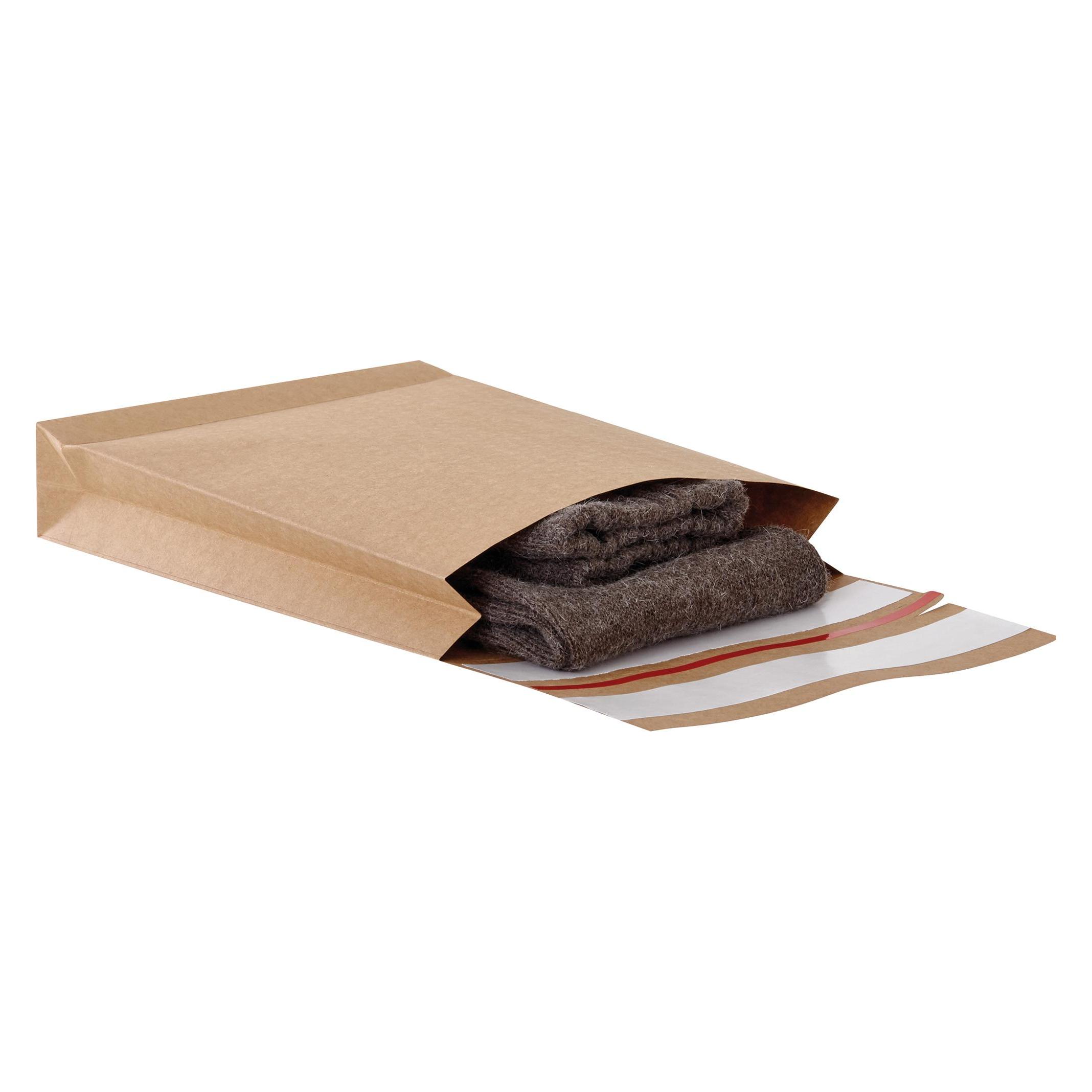 Bong E-Green Kraft-Versandtasche, 229 x 162 x 40 mm, 120 g/m², haftklebend (250 Stk.) (00069112)
