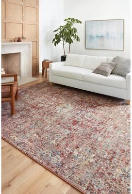 Alexander Home Penelope Botanical Oriental Area Rug