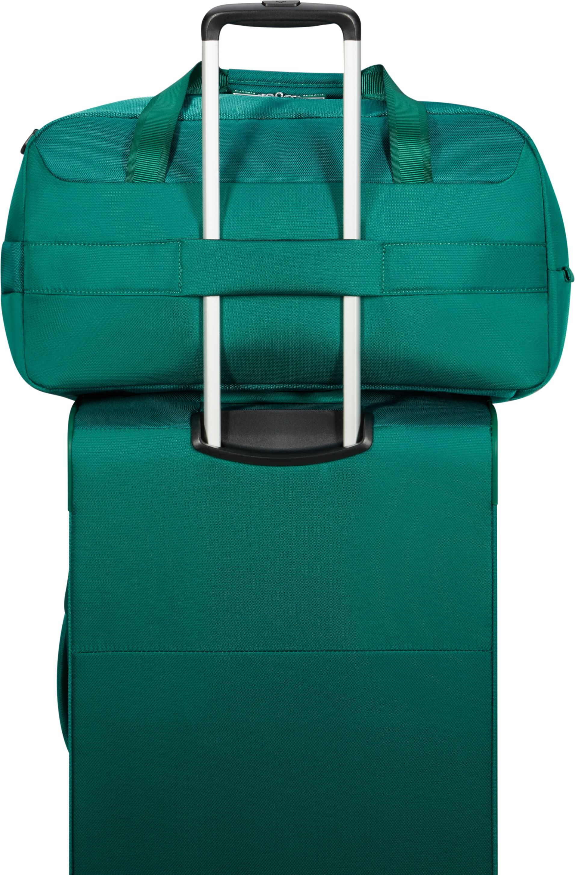 Reisetasche SAMSONITE "URBIFY S", Damen, Gr. B/H/T: 54cm x 27cm x 28cm, grün (pine grün), Polyester, Taschen Reisetasche, Duffle Reisetasche pine grün B/H/T: 54cm x 27cm x 28cm