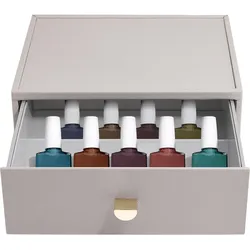 Stackers Organizer für Nagellacke classic hellbeige mit Schublade