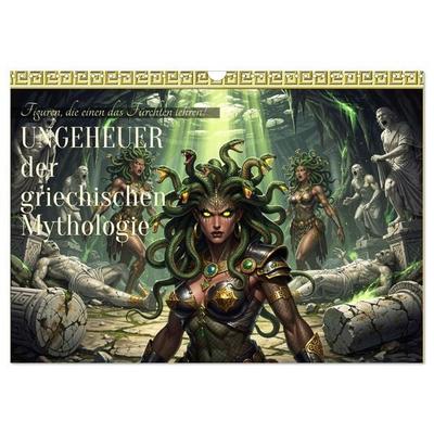 Ungeheuer der griechischen Mythologie (Wandkalender 2027 DIN A3 quer), CALVENDO Monatskalender