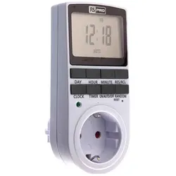 RS PRO, Zeitschaltuhr, Digital Zeitschalter, 230 V AC (Typ F)