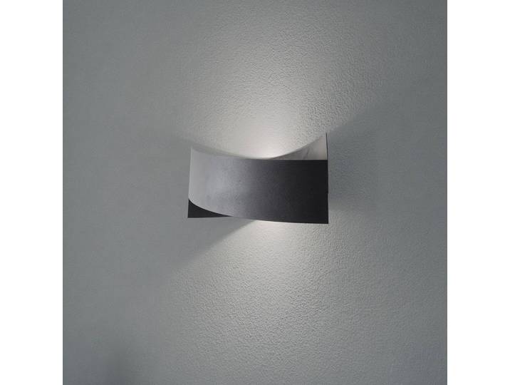 Wandleuchte Tadhg Opviq, dimmbar, schwarz, für Wohn- / Esszimmer, Metall, Modern