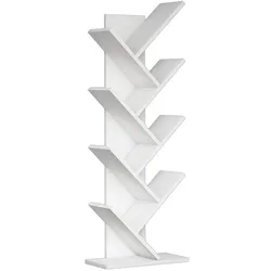 BÜCHERREGAL mit 8 Regalböden 22/46/128,5 cm