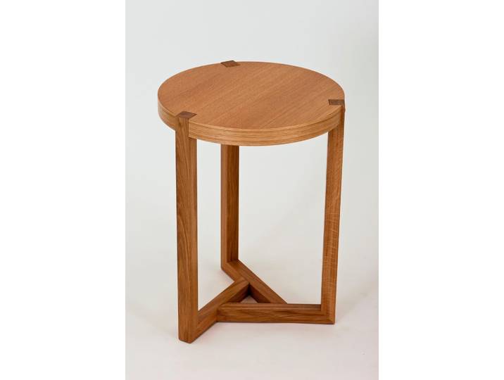 Beistelltisch WOODMAN Peppa , braun (eiche), B:41cm H:55cm T:41cm, Tische, Beistelltisch, im skandinavian Design, FSC-zertifiziert