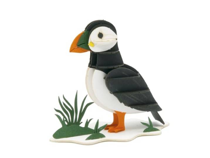 Fridolin 3D papiermodel - papegaaiduiker