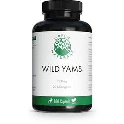 GREEN NATURALS Wild Yam hochdosiert vegan 180 St