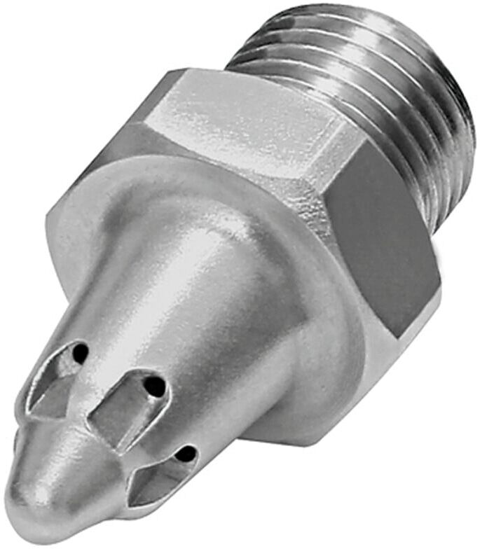 Riegler Lärmarme Runddüse, M12x1,25, Aluminium, Düsen-Außen-Ã¸ 11 mm, 22.206)