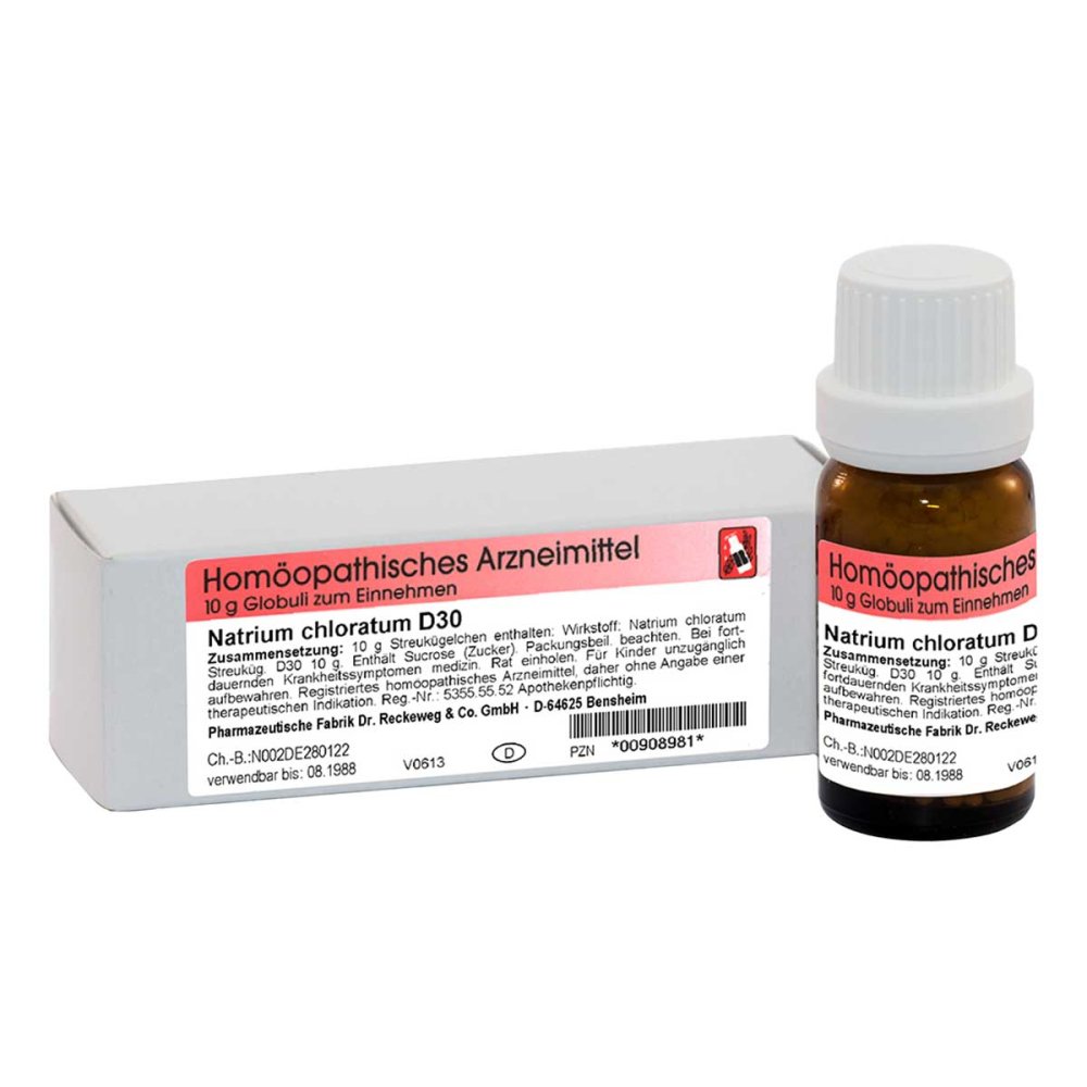 Dr.RECKEWEG & Co. GmbH Natrium Chloratum D30 Globuli 00908981