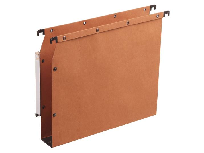 Elba Dossier suspendus pour armoire Ultimate A4 Kraft - 500 feuilles - Fond U 50 mm - Orange - Lot de 25
