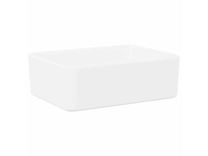 vidaXL Lavabo 40x30x13 cm Céramique Blanc