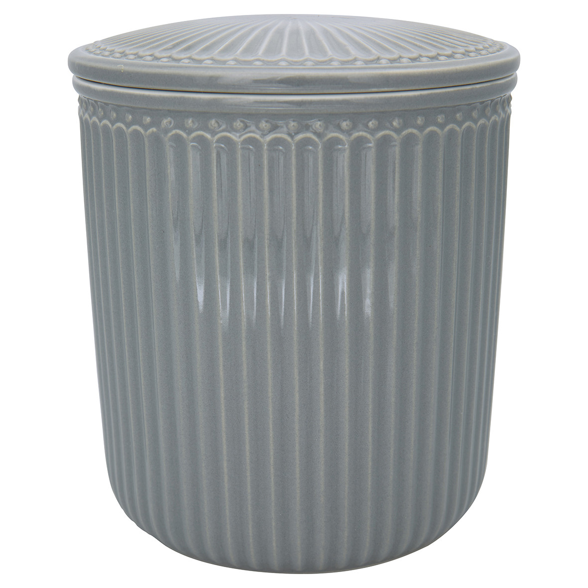 Greengate Opbergpot Alice Stone Grey