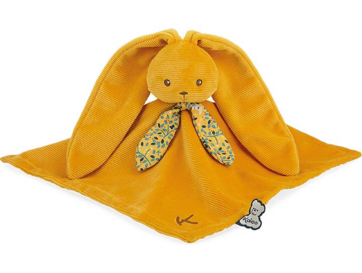 Kaloo Lapinoo - Knuffeldoek konijn - Oker geel kleur