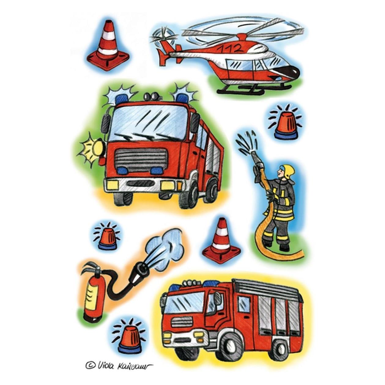 Herma Sticker Feuerwehr (30 Sticker) (15081)