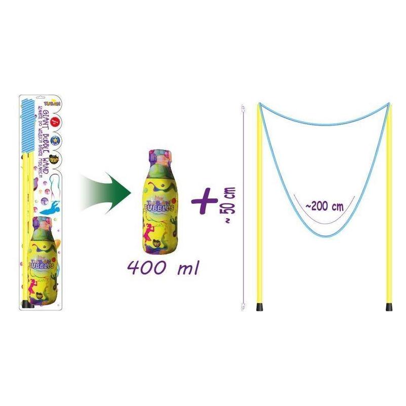 Tuban Giant Bubble Stick (50 cm) + 400 ml - Set (TU3637) (3637)