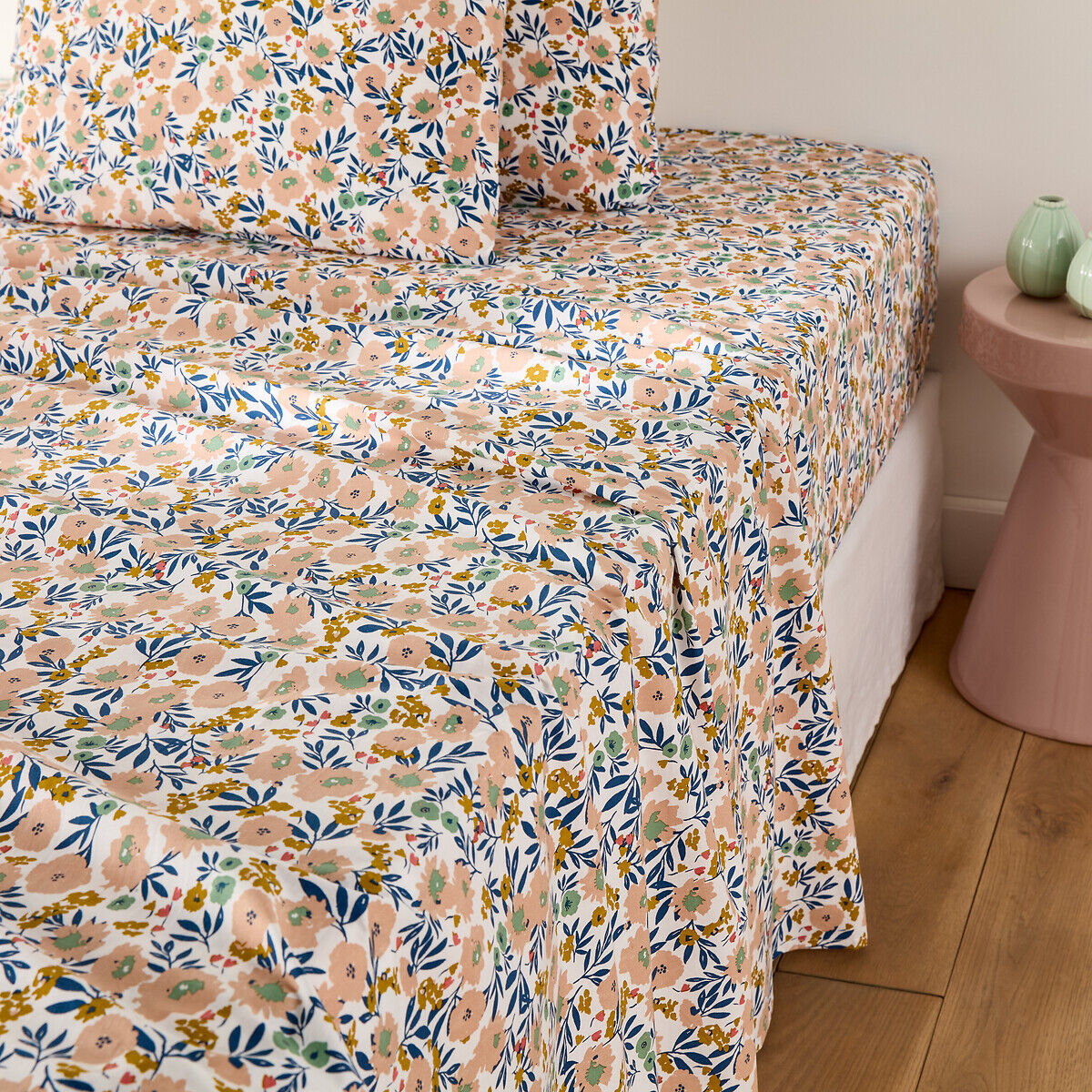 LA REDOUTE INTERIEURS Drap plat en percale de coton, Ohara