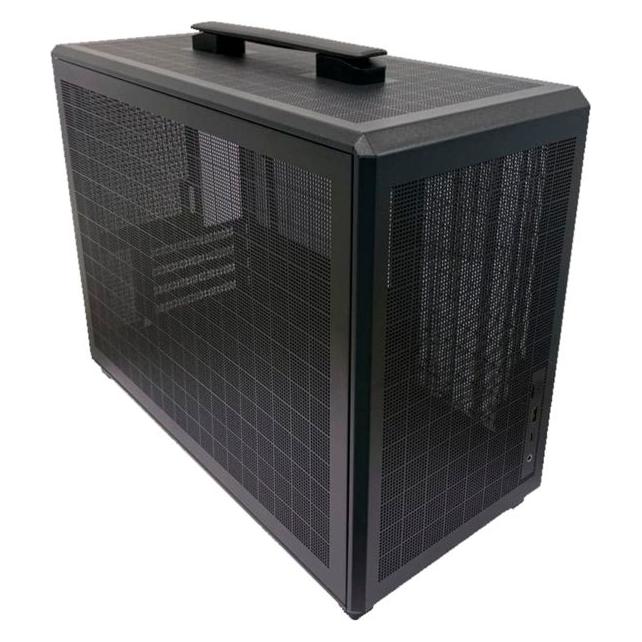 LC-Power Geh Micro ATX Gaming 718MB Cuboid Black (mATX) (LC-718MB-ON)
