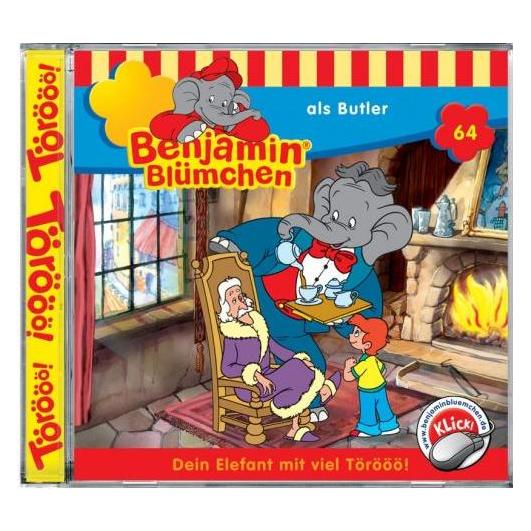 Kiddinx Folge 064: Als Butler (Benjamin Blümchen) (4001504265649)