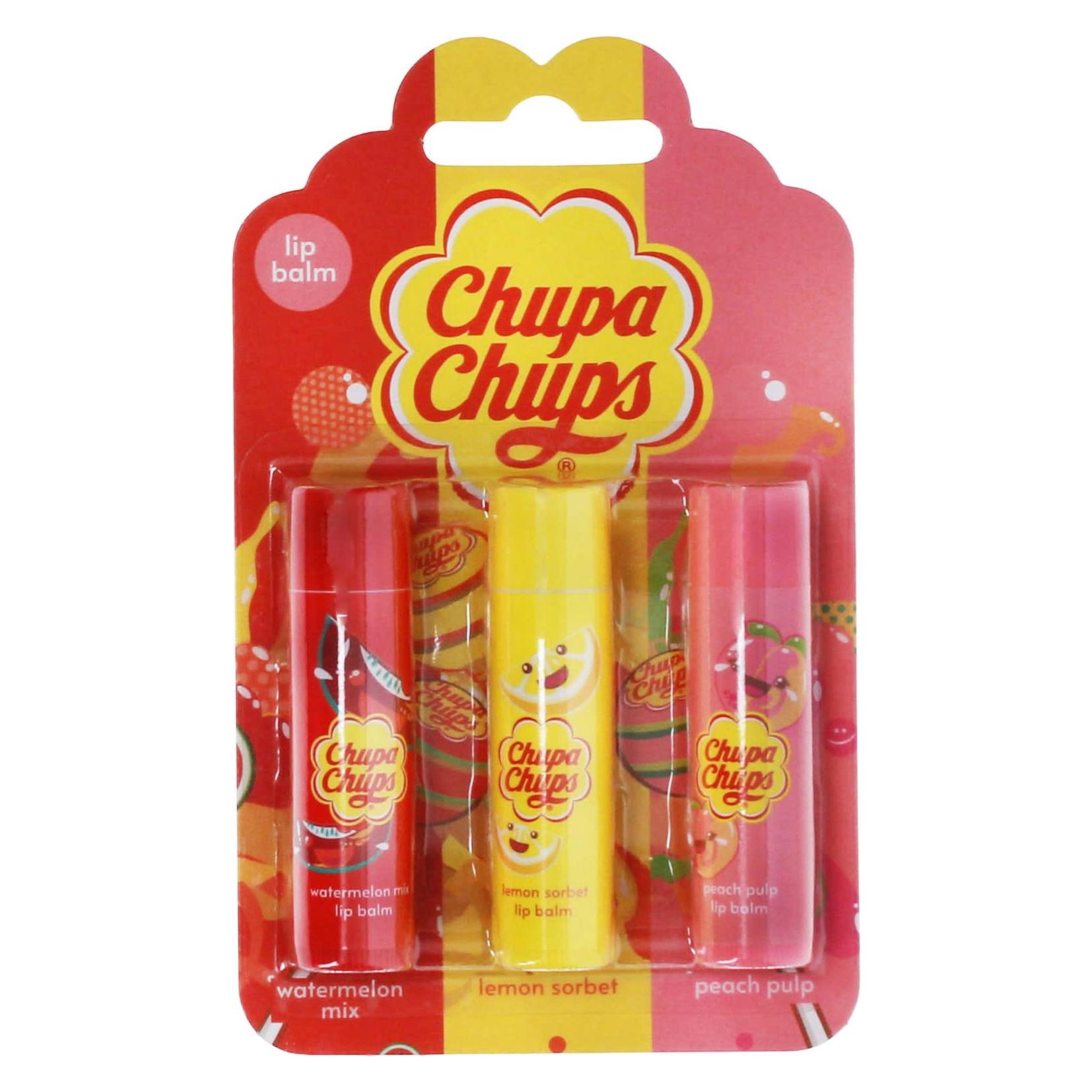 Chupa Chups Lippenbalsam Trio - Geschenkset (Lippenbalsam) (10601328)