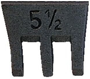 Hammerkeil SFIX Größe 2 23mm Steinmetz (100-2)