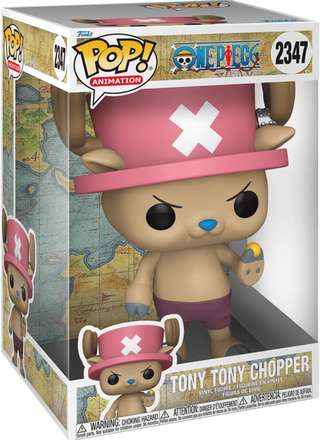 Funko Pop! Jumbo 10in - One Piece - Chopper, Official Funko Licensed, 10 inches tall