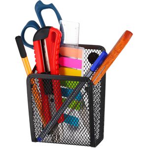 Böttcher-AG Stiftehalter Premium Mesh Line, magnetisch, aus stabilem Metalldraht, 1 Fach, schwarz