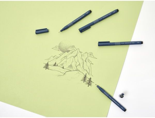 Pilot Drawing Pen Fineliner 02   F   Sort