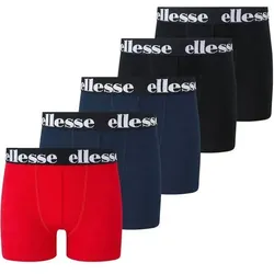 ELLESSE ellesse Jungen Boxershorts, 5er Pack - EMARIO, Fashion Trunk, einfarbig, Größe 128/134 in Bunt Bunt