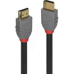 LINDY 36951 - HDMI Kabel - Anthra Line, zertifiziert, 10K120Hz, 0,5 m
