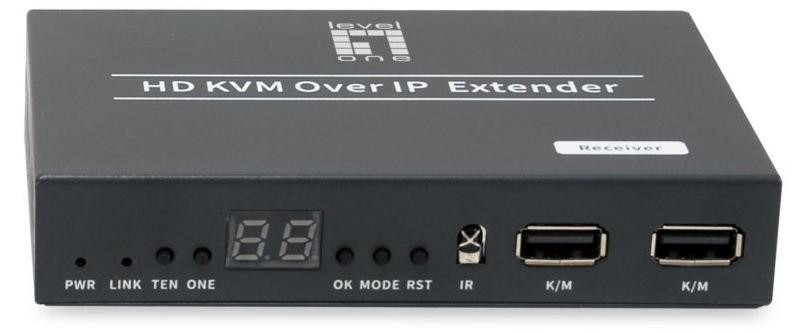 Level One HVE-6701R HDMI-videowand via IP, PoE-zender