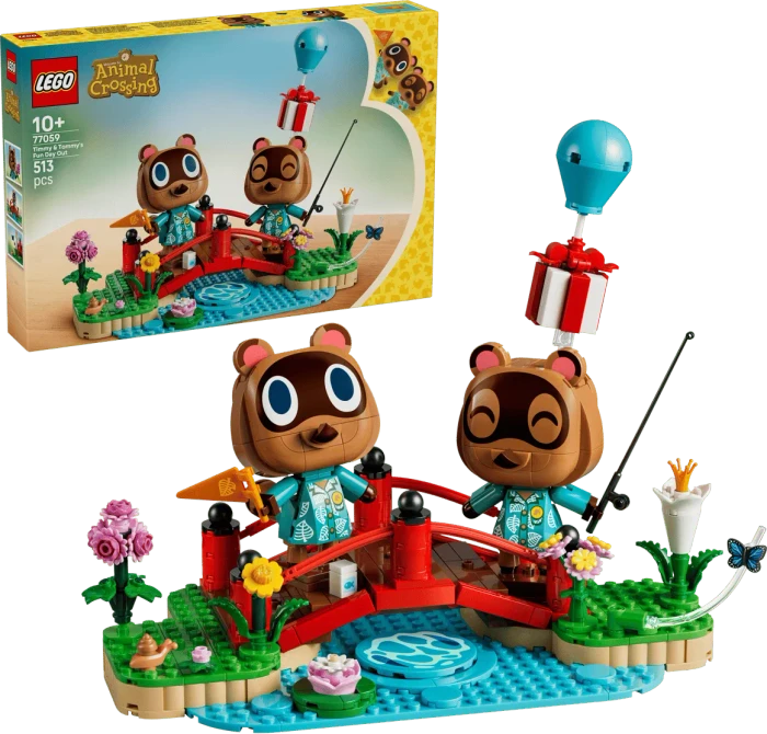 LEGO Animal Crossing 77059 Ausflug mit Nepp und Schlepp