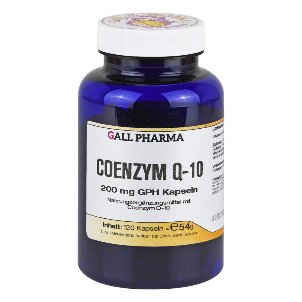 Hecht-Pharma GmbH Coenzym Q10 Gph 200 mg Kapseln 02683204