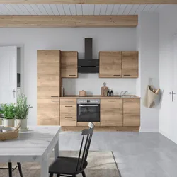 Küchenleerblock Structura High o. Geräte Eiche dunkel