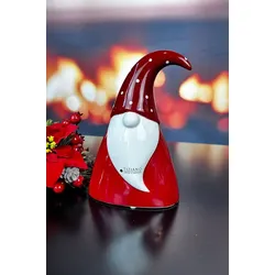 Deko Santa Alberto 19,5cm rot/cremeweiß