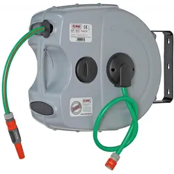 Elmag, Gartenschlauch Aufbewahrung, Autom. Wasserschlauchaufroller ROLL WATER MEGA 30/13 (15 m)