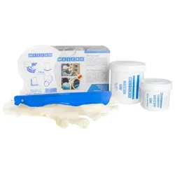 UW | mineralisch gefülltes Epoxidharz-System für Reparatur und Formgebung auf nassen Oberflächen | 200 g | weiß