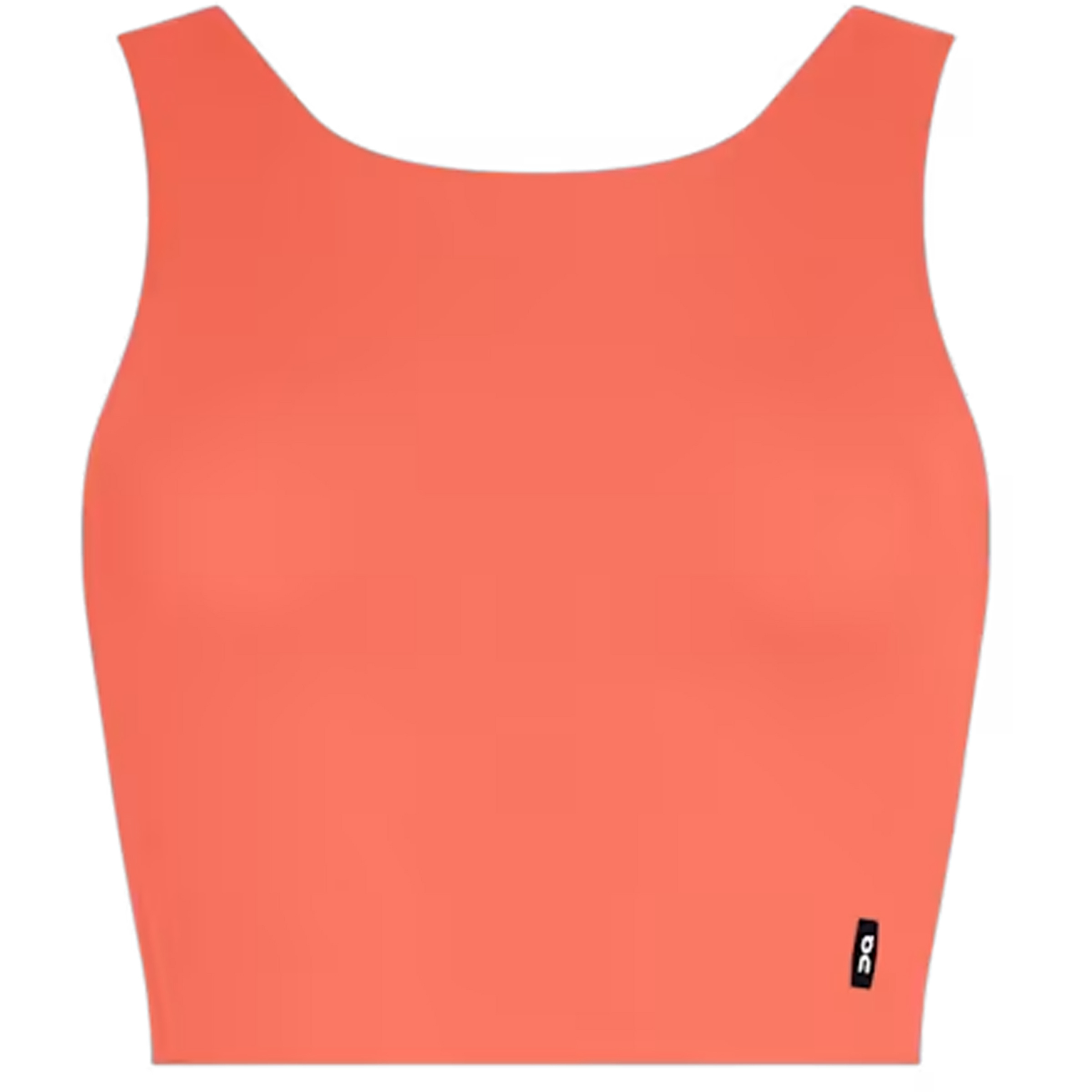 On Core 2-in-1 Crop Sport BH Damen Sport-BHs orange Größe L Laufen | Trailrunning Elastisch