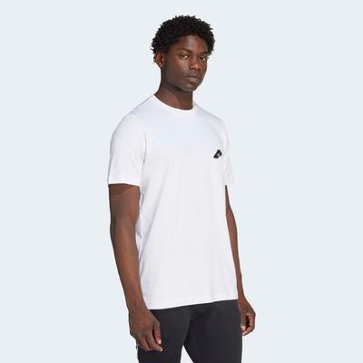 Trainingsshirt ADIDAS PERFORMANCE "COPA GRAPHIC", Herren, Gr. XXL, weiß, Obermaterial: 100% Baumwolle, Shirts, sportlicher Stil, atmungsaktives Material, mit kurzen Ärmeln