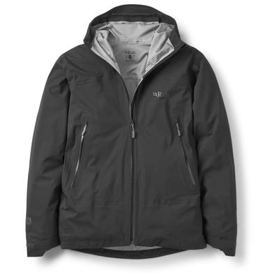 Rab - Firewall Light Jacket - Regenjacke Gr L grau
