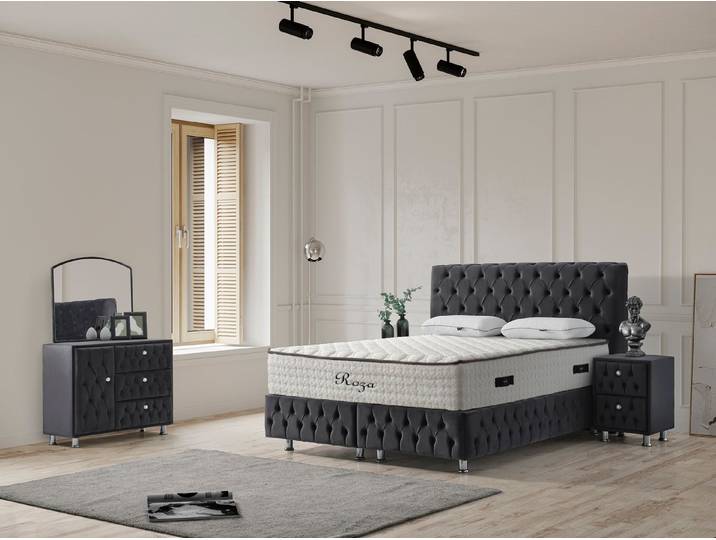 Sitheim® Boxspringbett Design Saphira Bett Ohne Matratze, Top Qualität