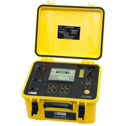 Chauvin Arnoux, Detektor, C.A 6550 Isolationsmessgerät 500 V, 1000 V, 2500 V, 5000 V, 10000V 25 TΩ