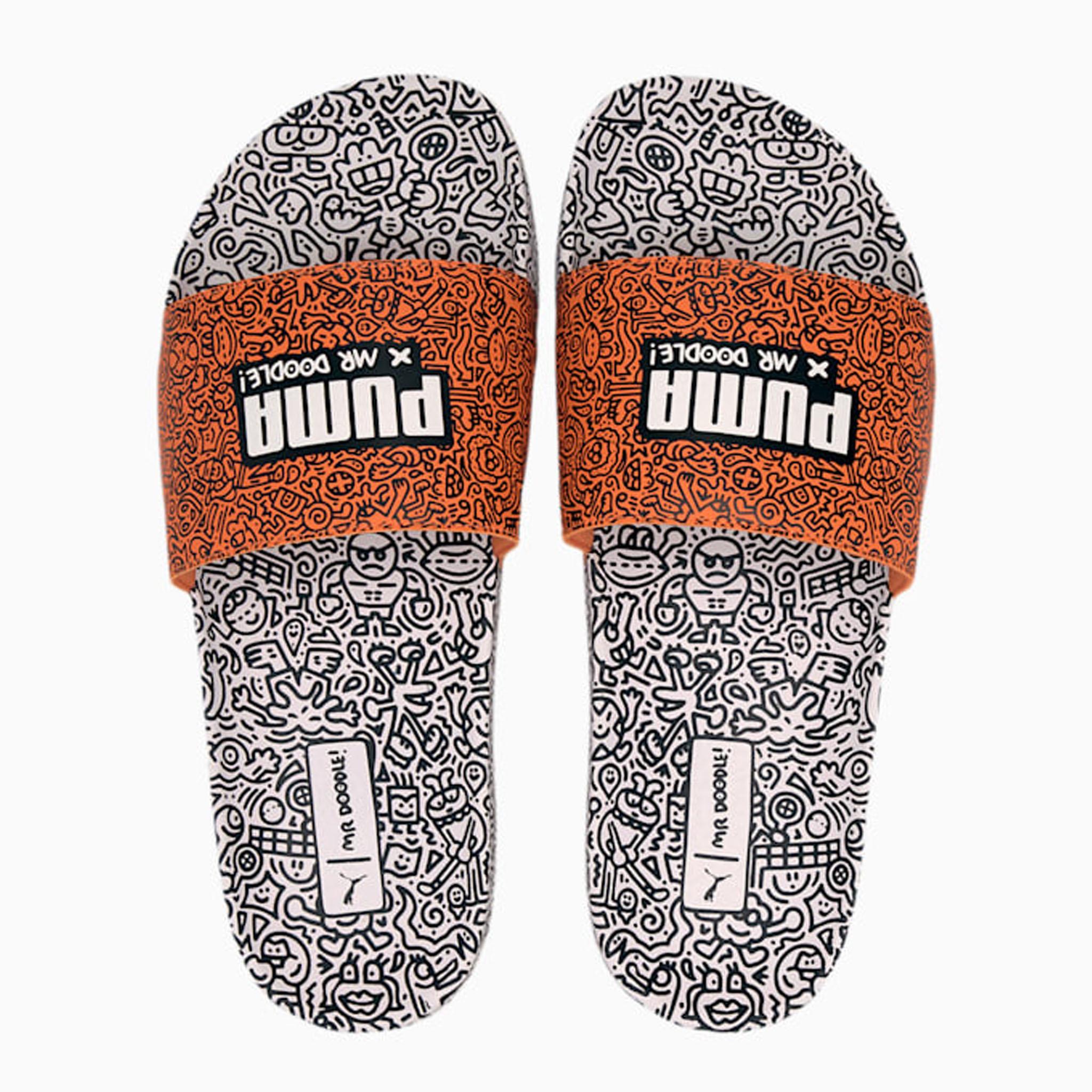Puma x Mr Doodle Leadcat 20 Multicolor Sliders voor dames