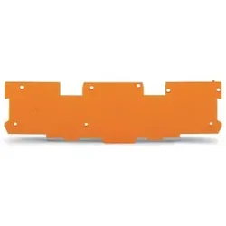 Wago 769-318 Abschluss- und Zwischenplatte,1,1 mm dick,orange 769318  - 25 Stück
