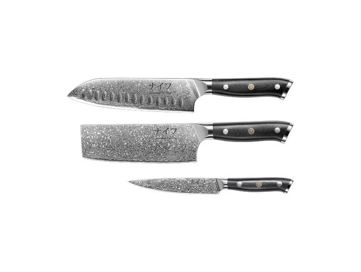 Hâws Damascus By Hâws messenset 3-delig Zwart-roestvrij staal