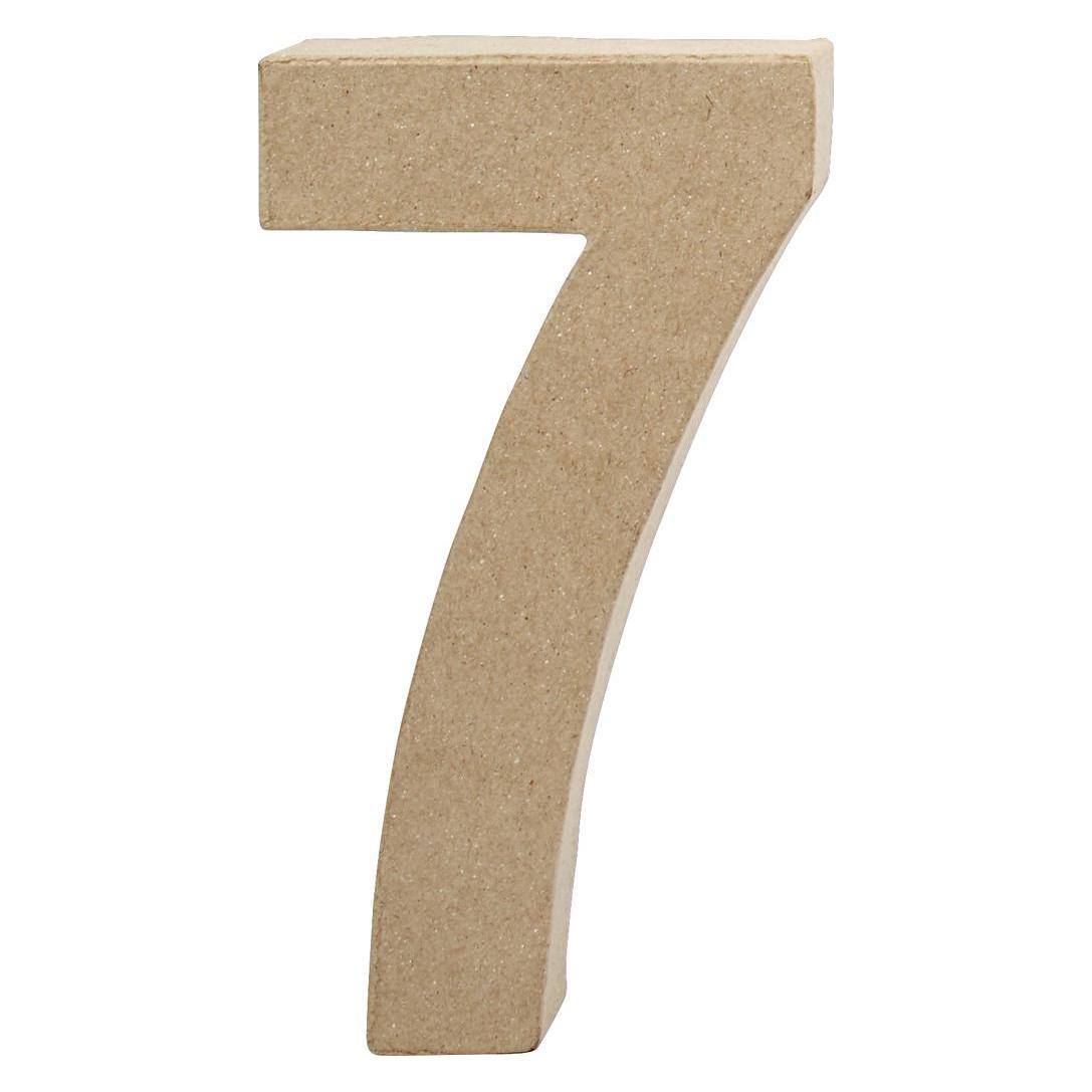 Creativ Company Papp-Zahlen 7 gross (26635)