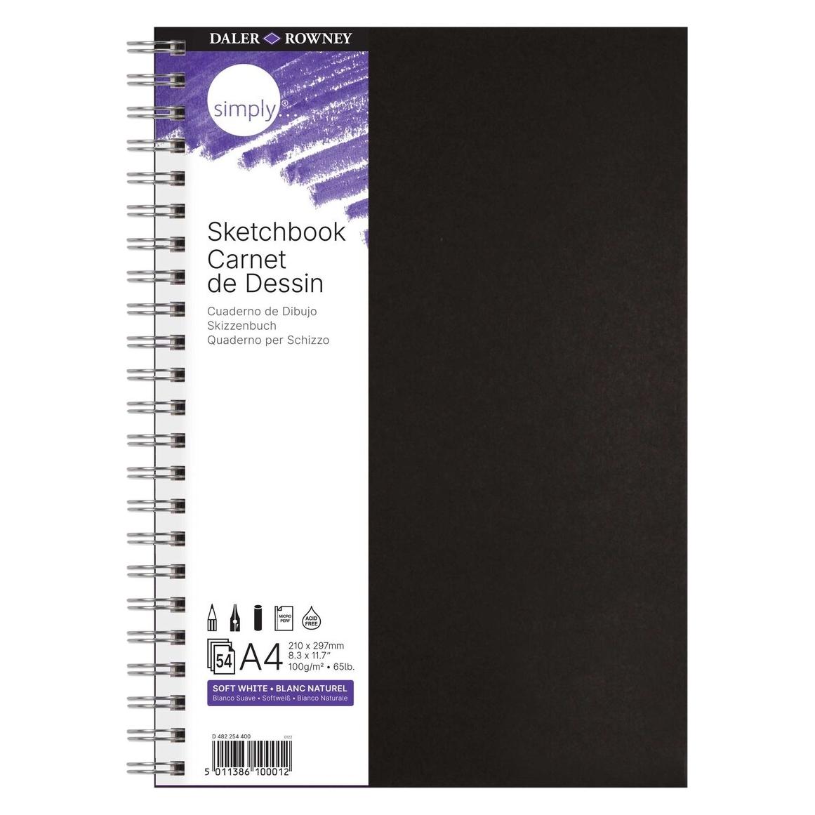 Daler-Rowney Daler Rowney (A4, Speziallineatur, Harter Einband) (D482254400)