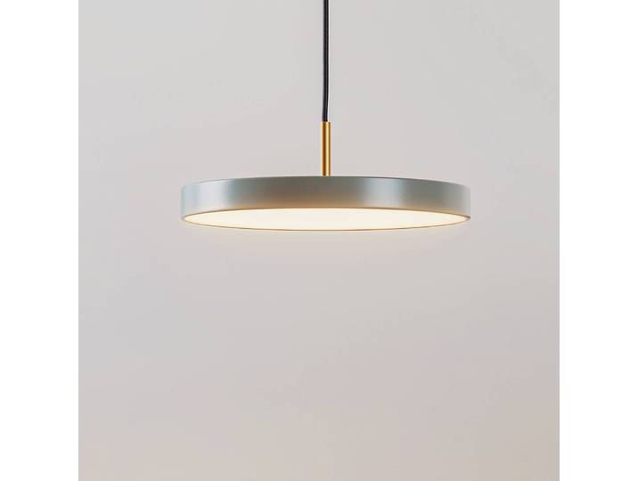 Hanglamp Asteria Mini, dimbaar, groen, Woon-/ Eetkamer, Aluminium, Design
