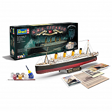 Revell - 100 Jahre Titanic Jubiläumsmodell - Geschenk Set - 1:400 - 262 Teile 306226