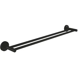 Grohe Start Doppel-Handtuchhalter 412032430 , 654 mm, mattschwarz